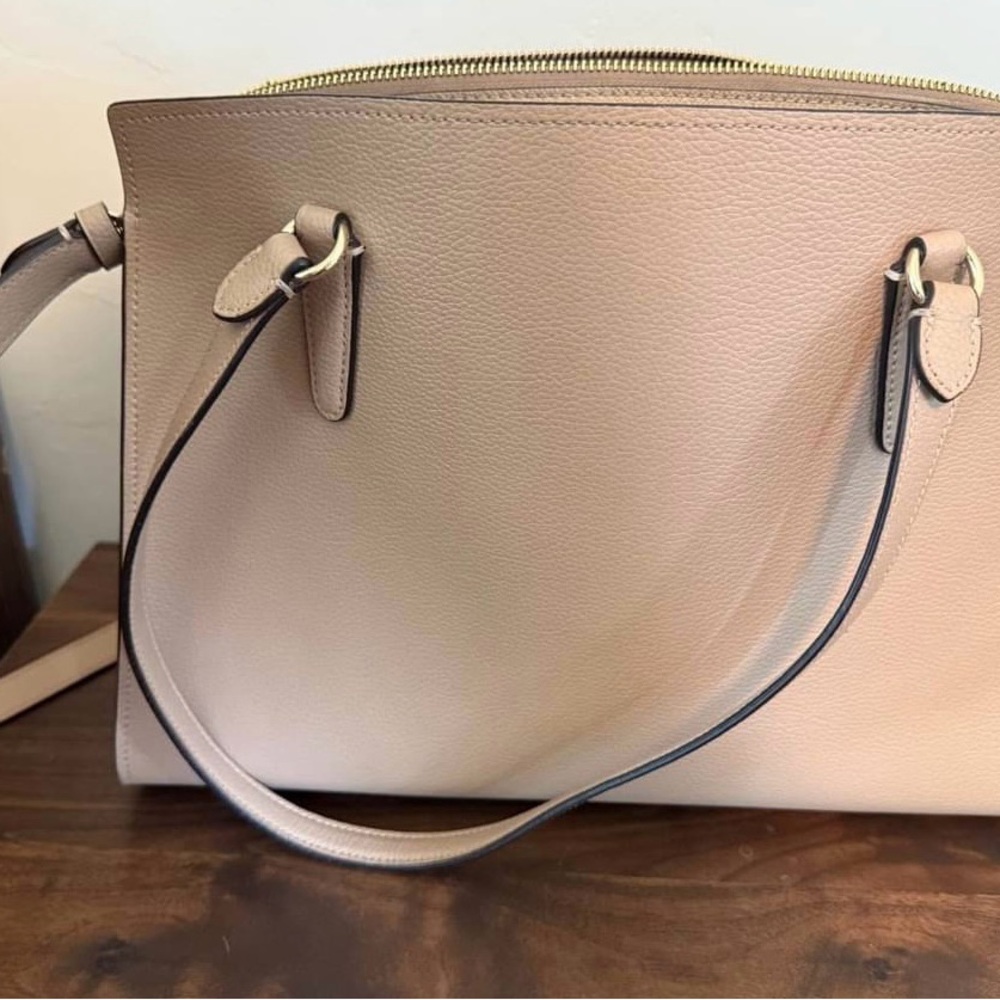 Coach cream Leather carryall bag - Picture 3 of 6